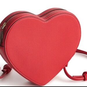 VERA BRADLEY Verona Heart  Crossbody Bag in Goji Berry Red. NWT